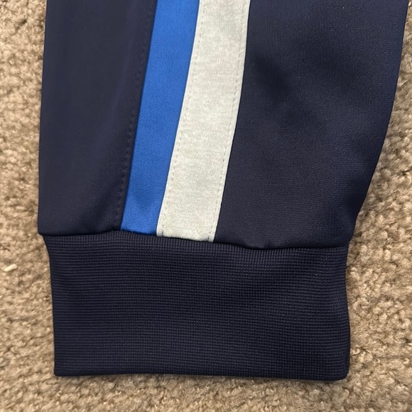 Club Room Performance Men’s Full Zip Activewear Track Jacket Dark Blue Size XXL - Picture 6 of 6